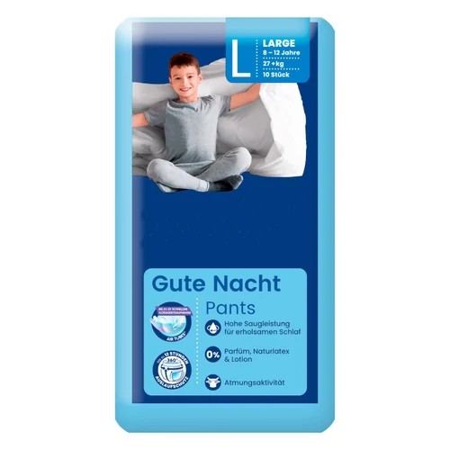 Gute Nacht prémium bugyipelenka 8-12év, L, 27-43kg, 10db
