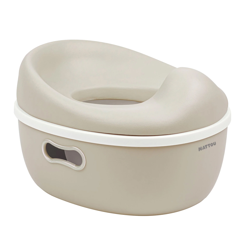 Nattou Potty 3in1 bili, fellépő és WC-szűkítő, Beige