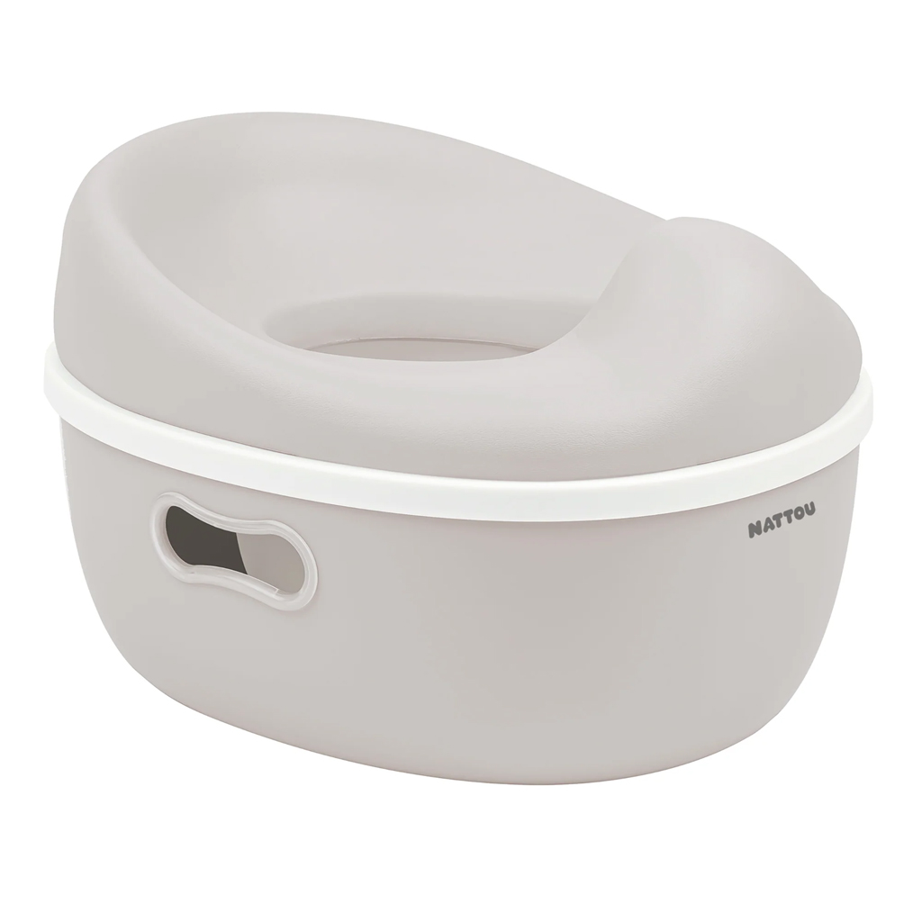 Nattou Potty 3in1 bili, fellépő és WC-szűkítő, Clay grey