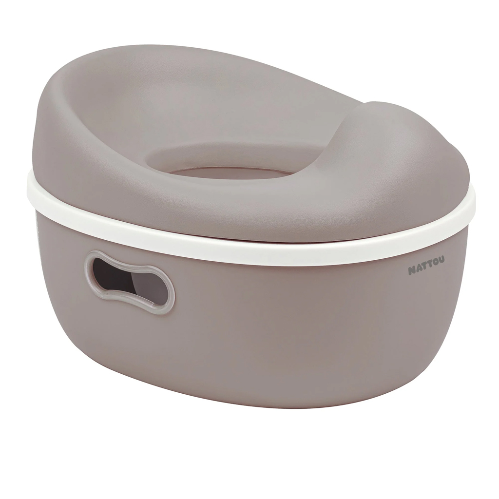 Nattou Potty 3in1 bili, fellépő és WC-szűkítő, Taupe