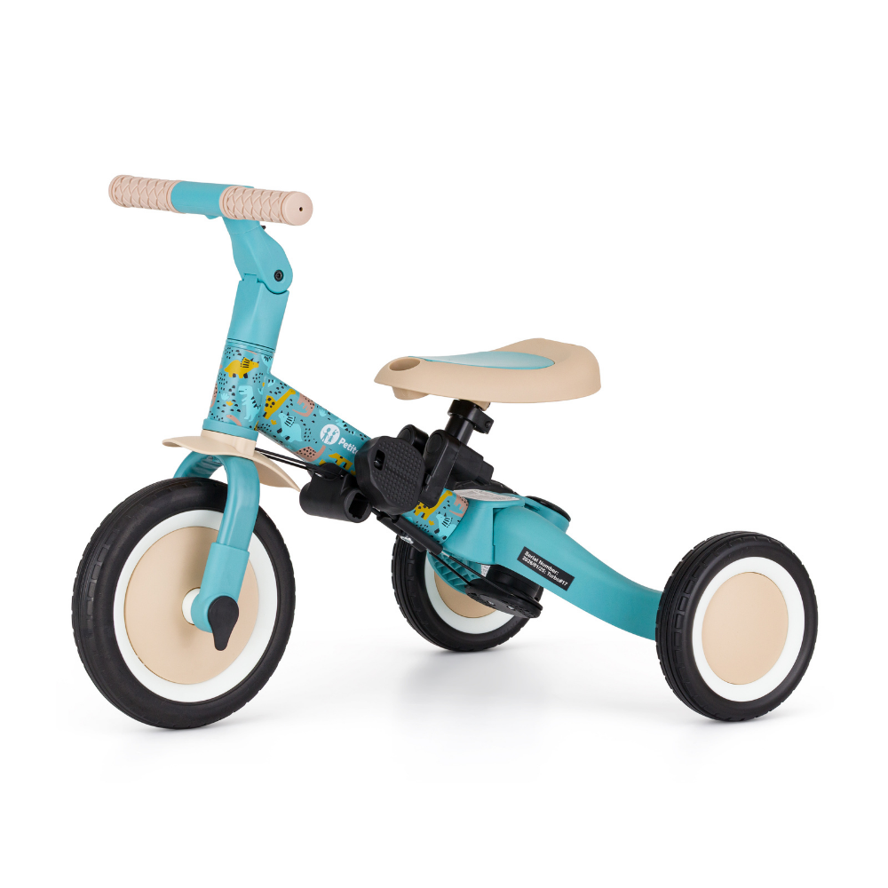 Petite&Mars Turbo 5in1 Multifunkciós tricikli, LIMITÁLT KIADÁS Dino Park