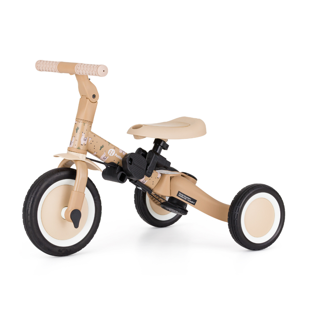 Petite&Mars Turbo 5in1 Multifunkciós tricikli, LIMITÁLT KIADÁS Llama Vibes