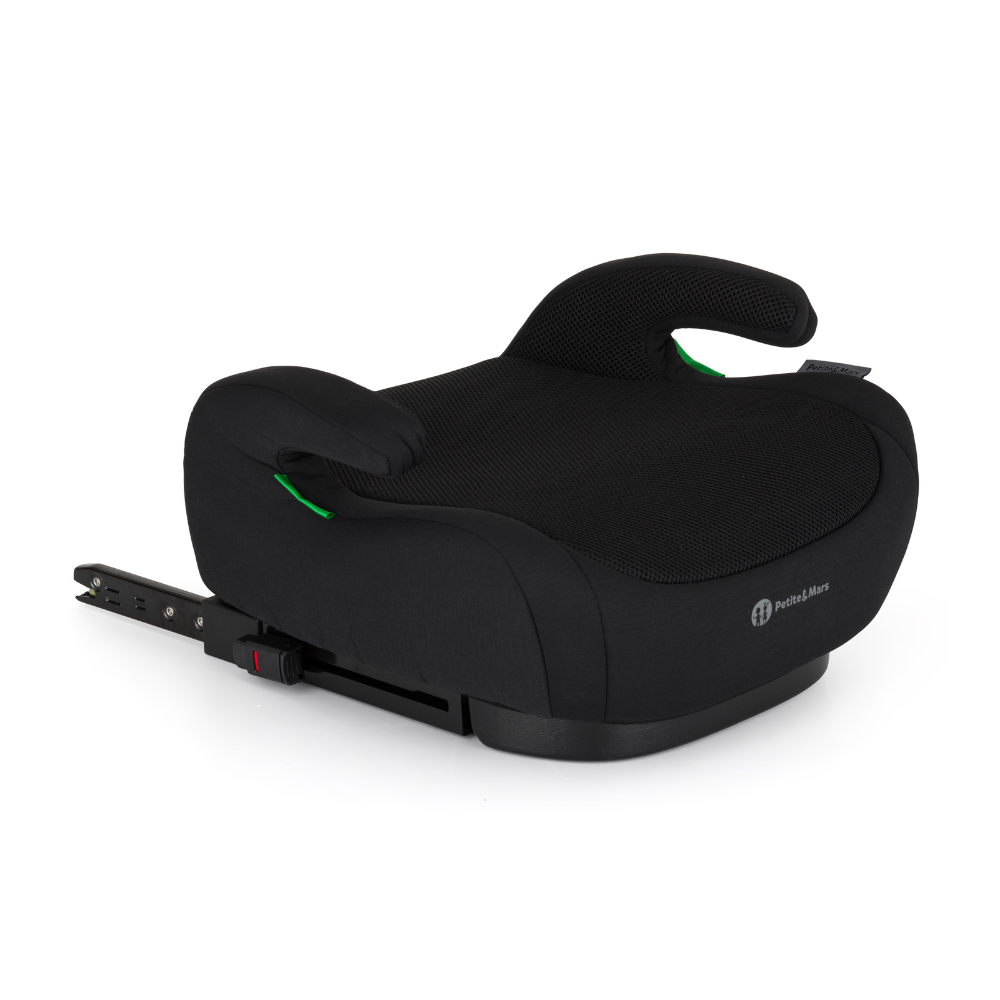 Petite&Mars Optimus Pro i-Size Isofix Ülésmagasító 125-150cm (22-36kg), Coal Black