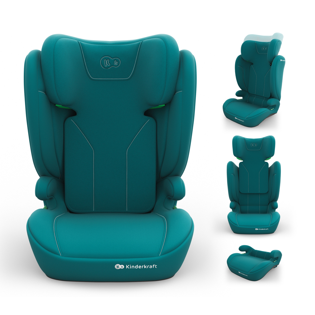 Kinderkraft i-Spark 2 Plus i-Size 100-150cm, Green