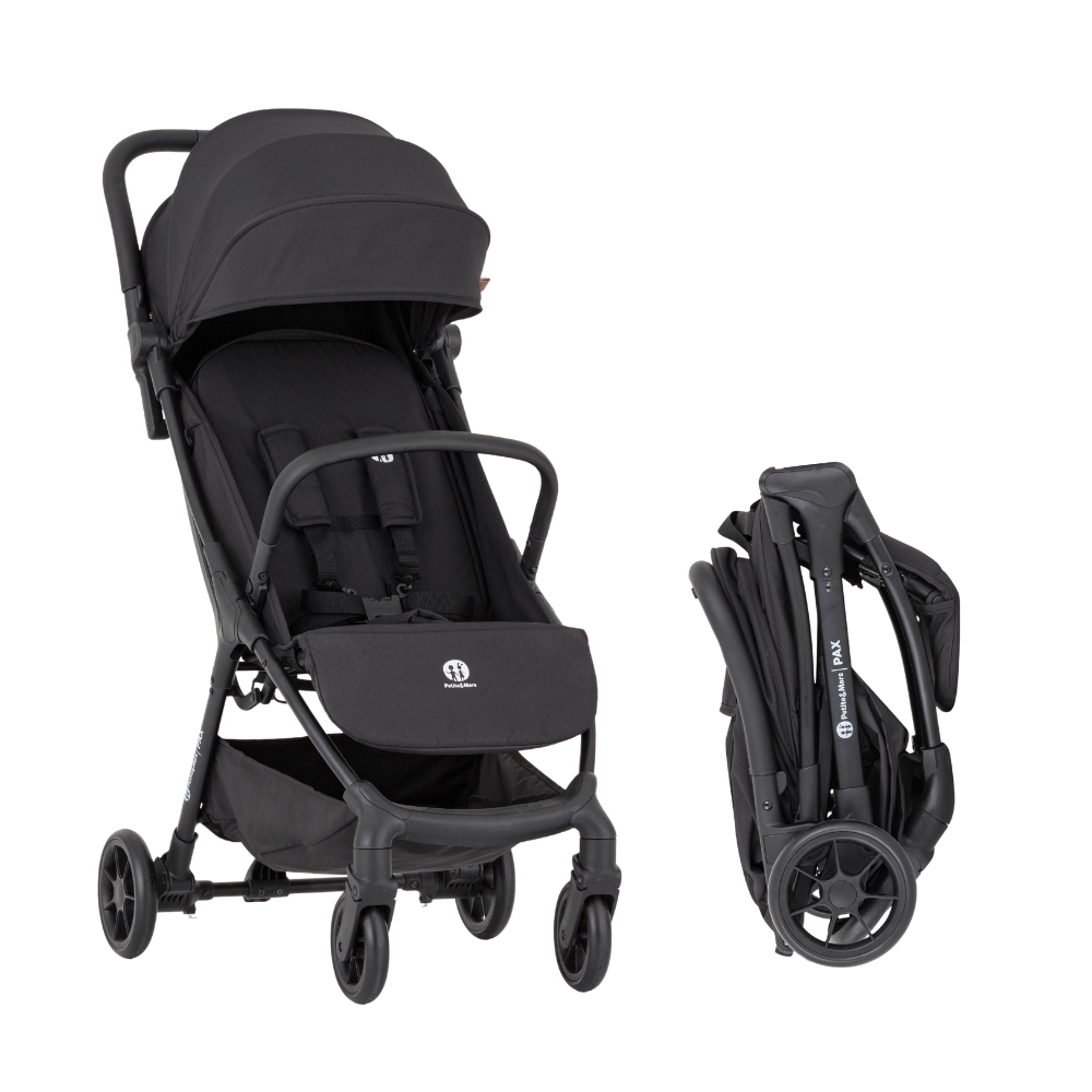 Petite&Mars Pax sportbabakocsi, Perfect Black