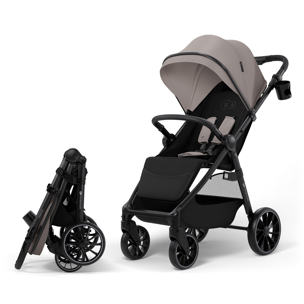 Kinderkraft Grande 2 sportbabakocsi, Sand Beige