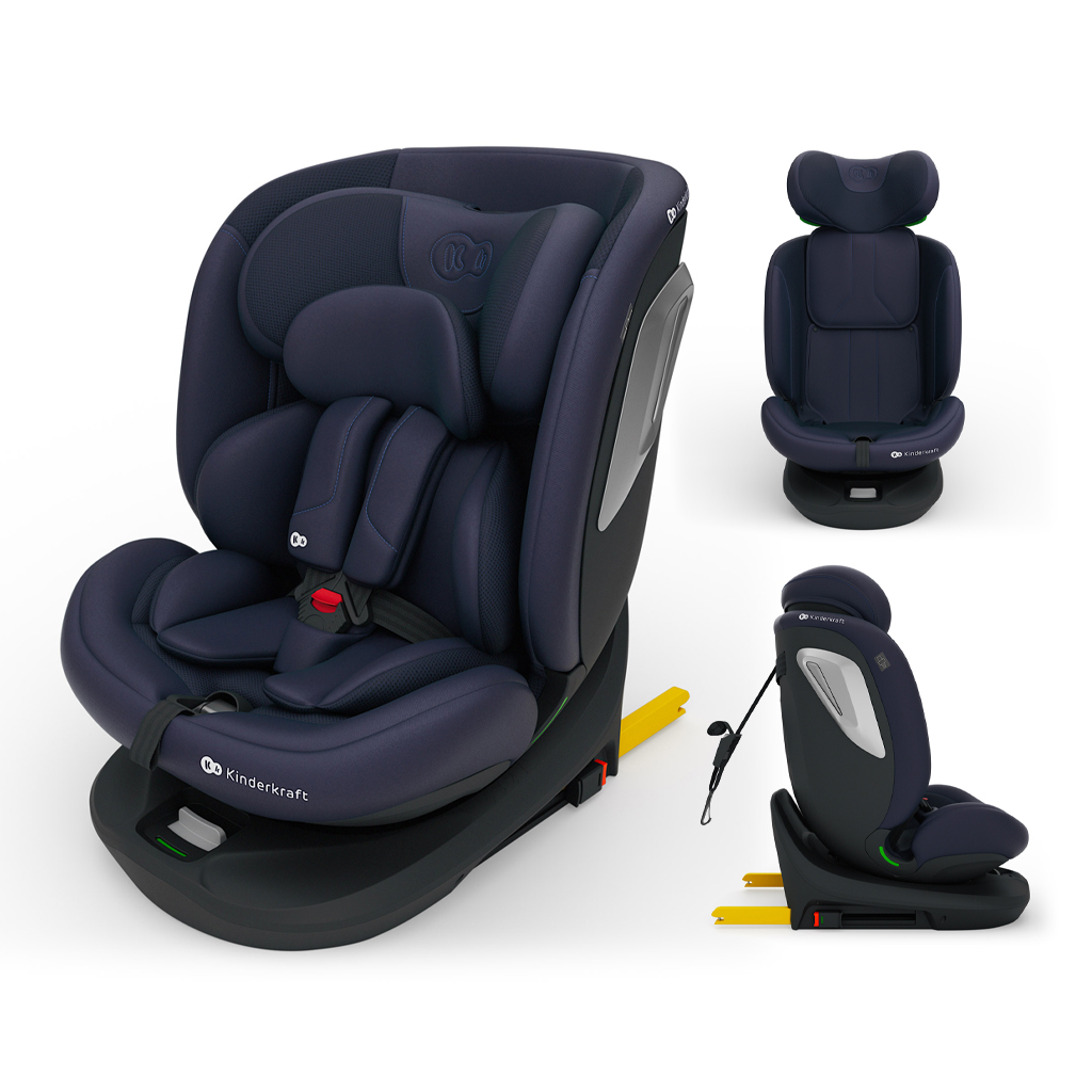 Kinderkraft I-Grow 2 Plus i-Size 40-150cm, Navy