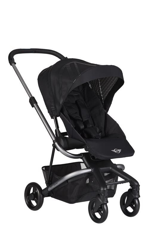 EASYWALKER Mini by Easywalker babakocsi, Oxford Black