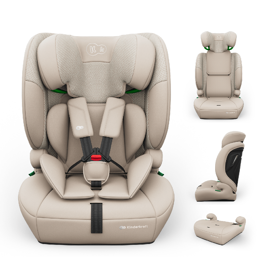 Kinderkraft Comfort Up 2 Plus i-size (76-150cm), Beige