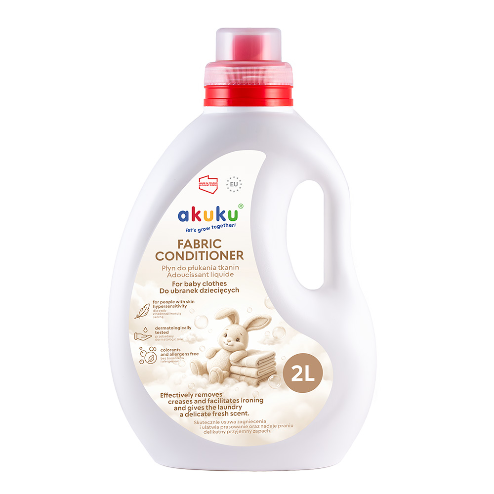 Akuku ultra gyengéd öblítő babaruhához, 2liter