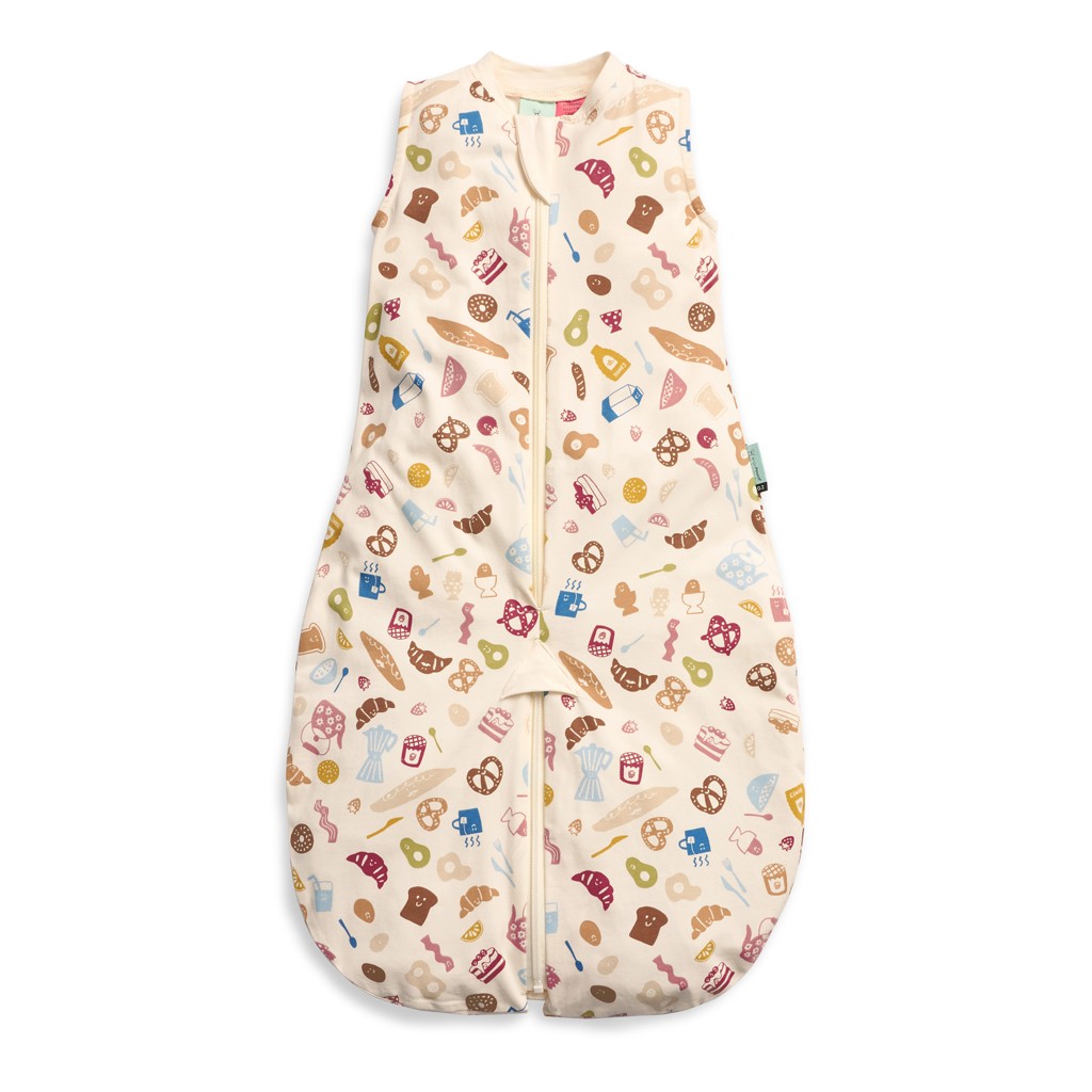 ergoPouch Suit organikus pamut 2in1 átalakítható hálózsák 0,2 TOG, 8-24 hónap, 8-14kg, Bon Appetit