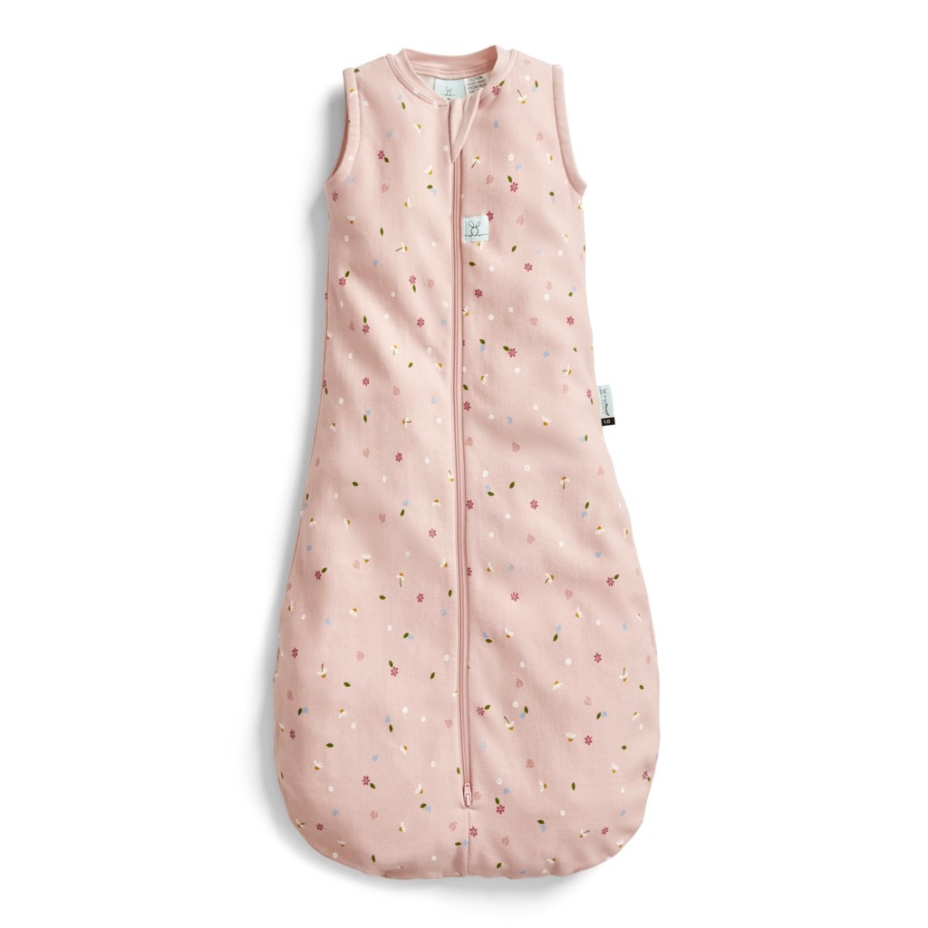 ergoPouch Jersey organikus pamut hálózsák 0,2 TOG, 8-24 hónap, 8-14kg, Daisies
