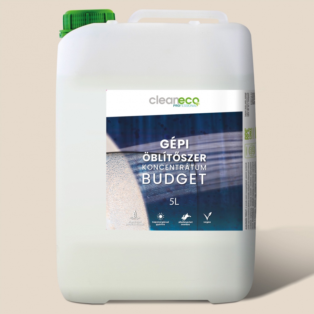 Cleaneco BUDGET Gépi öblítőszer koncentrátum, 5liter