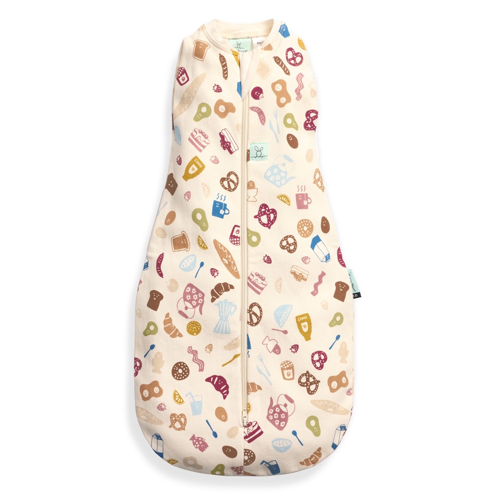 ergoPouch Cocoon organikus pamut hálózsák 0,2 TOG, 6-12 hónap, 8-10kg, Bon Appetit