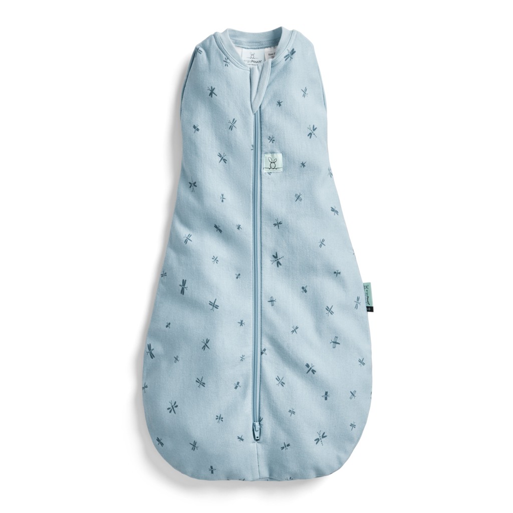 ergoPouch Cocoon organikus pamut hálózsák 0,2 TOG, 6-12 hónap, 8-10kg, Dragonflies
