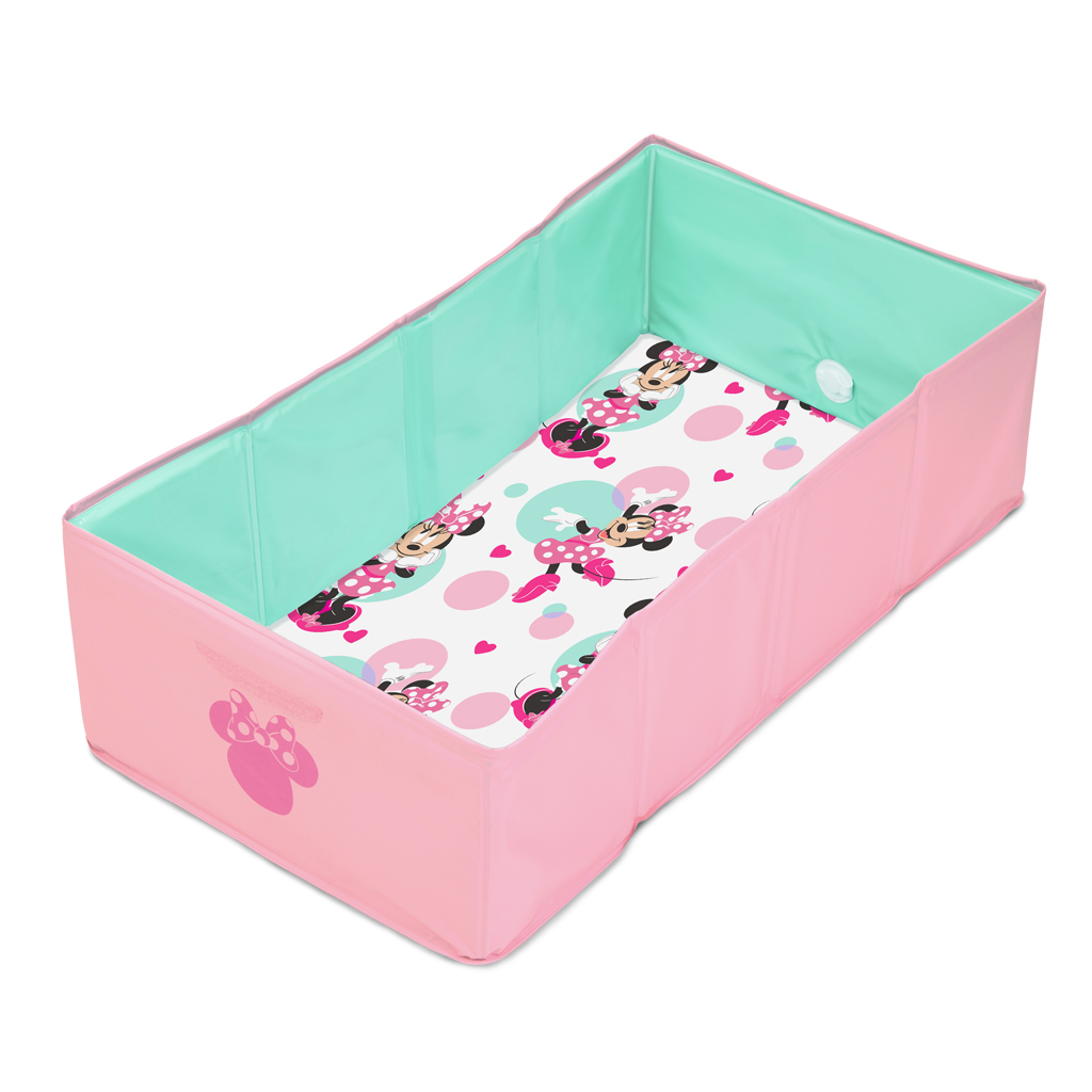 Bright Starts Minnie Mouse™ TuckAway™ Összehajtható utazó fürdőkád, 12 hónapos kortól