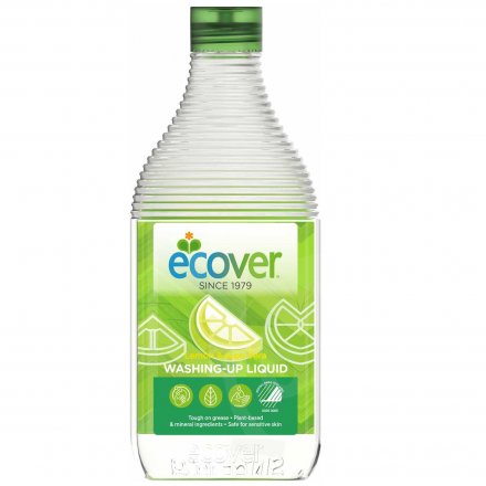 Ecover kézi mosogatószer koncentrátum Citrom és Aloe Vera, 450 ml