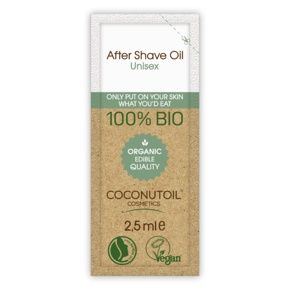 Coconutoil 100% Bio Szőrtelenítés és borotválkozás utáni olaj, 2,5ml