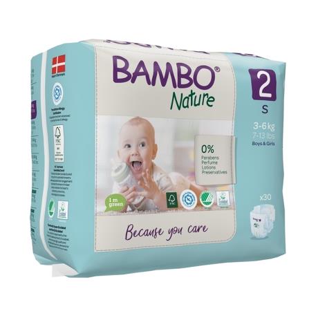 Bambo Nature öko pelenka 2/S (3-6kg), 30db