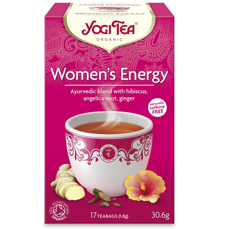 Yogi Tea Bio Női energia tea, 17db filter