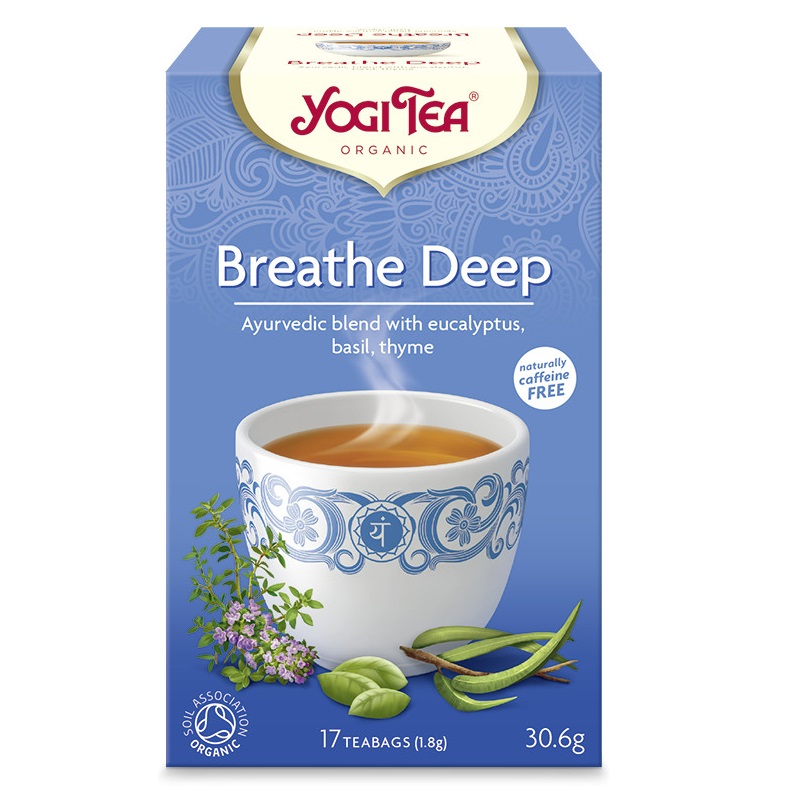 Yogi Tea Bio Mély lélegzet tea, 17db filter