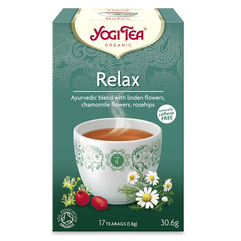 Yogi Tea Bio Relax tea, 17db filter