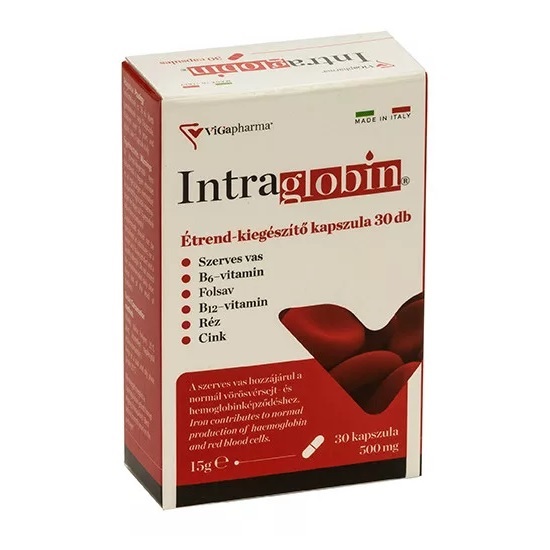 Intraglobin® étrend-kiegészítő kapszula, 30db