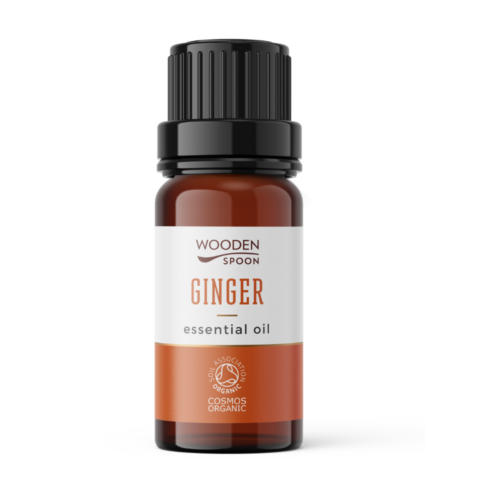 Wooden Spoon Bio Gyömbér illóolaj, 5ml