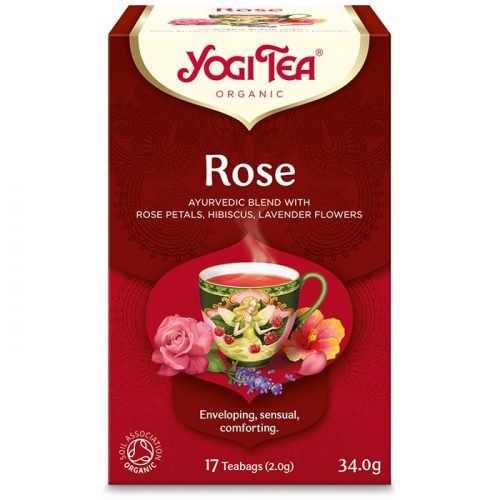 Yogi Tea Bio Rózsa tea, 17db filter
