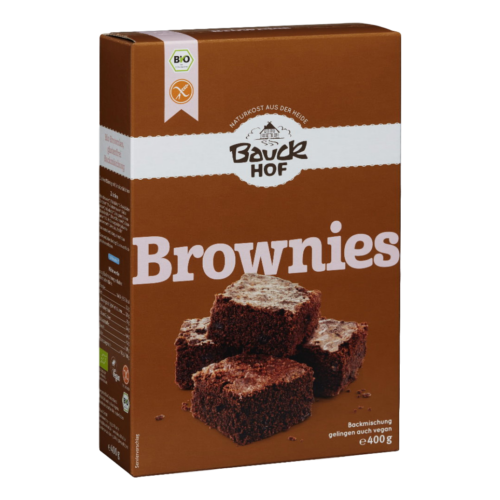 Bauckhof Bio Brownies süteménykeverék - gluténmentes 400g
