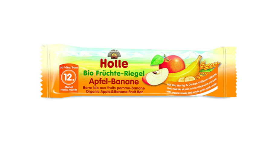 Holle bio gyümölcsszelet alma banán - 11. hónap után 25g