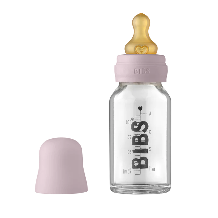 BIBS cumisüveg szett, halvány lila, 110ml