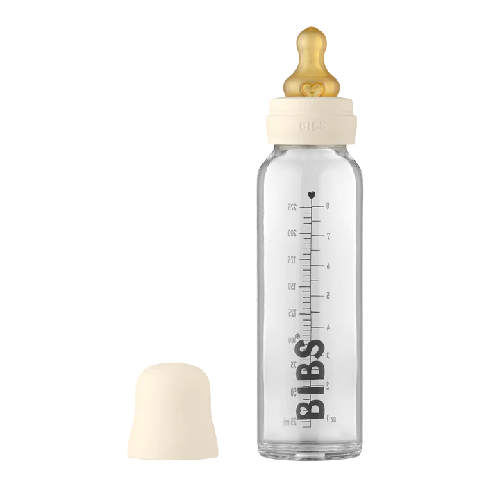 BIBS cumisüveg szett, krémfehér, 225ml