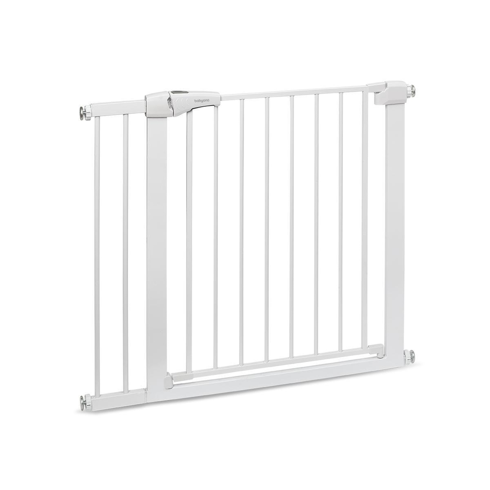 Babyono fém biztonsági ajtórács toldalékkal, 75-96cm