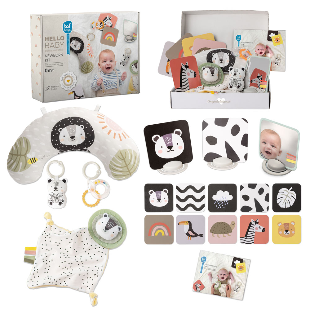Taf Toys Hello Baby Newborn Kit újszölött fejlesztő és játékkészlet