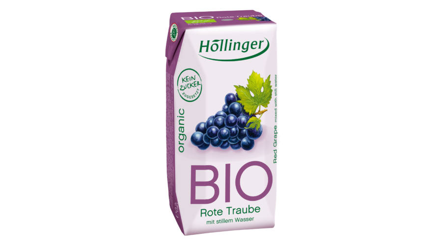 Höllinger bio szőlőlé ivóvízzel, 2dl
