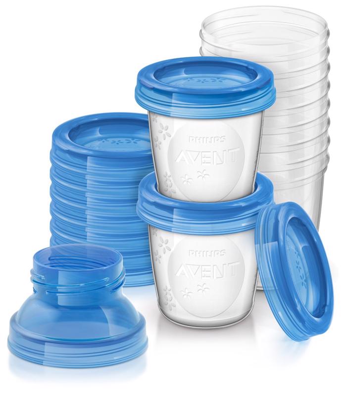 Philips AVENT SCF618/10 VIA étel- és anyatejtároló rendszer, 10db