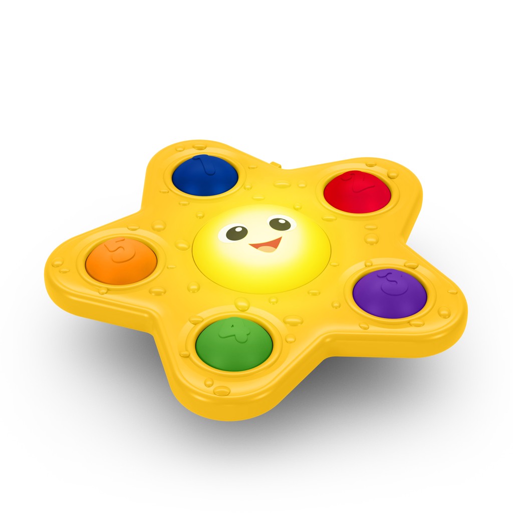 Baby Einstein Pop & Glow Starfish Aktív játék tapadókoronggal 6h+
