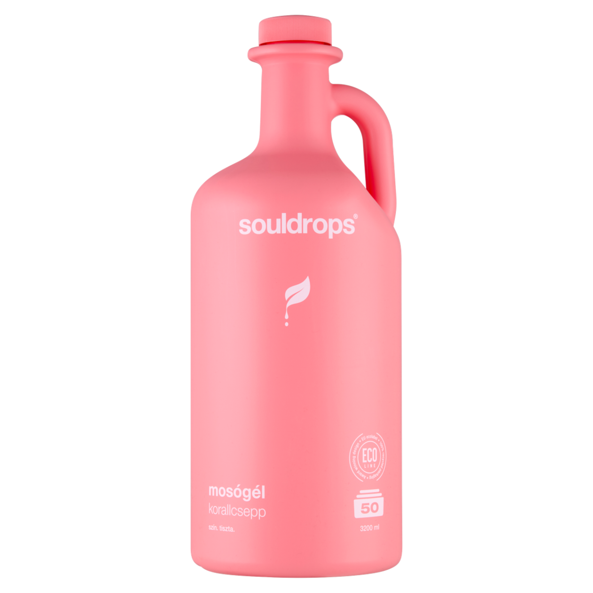 Souldrops Korallcsepp mosógél színes ruhákhoz, 50 adag, 3200ml