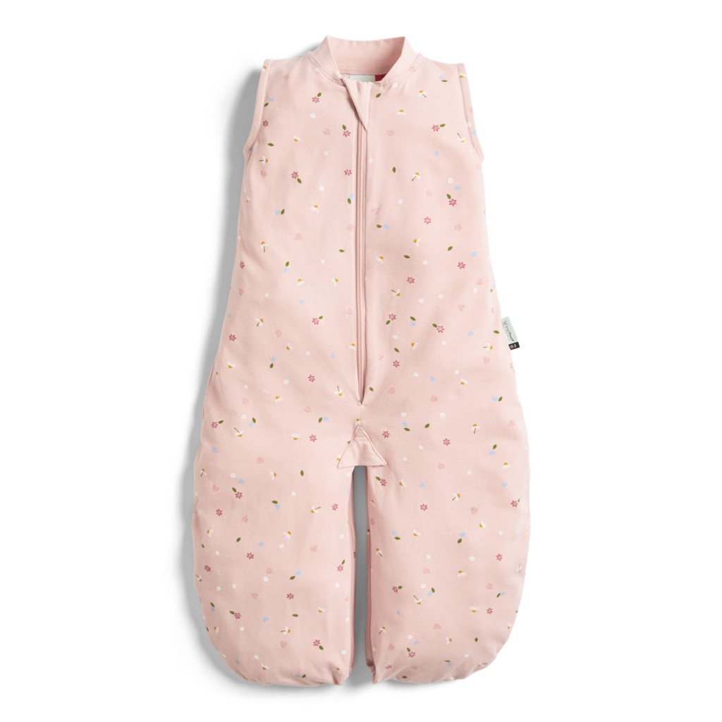 ergoPouch Suit organikus pamut 2in1 átalakítható hálózsák 0,2 TOG, 8-24 hónap, 8-14kg, Daisies