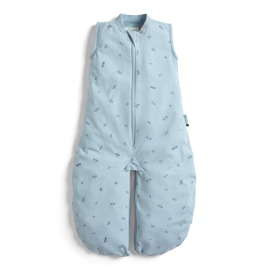 ergoPouch Suit organikus pamut 2in1 átalakítható hálózsák 0,2 TOG, 8-24 hónap, 8-14kg, Dragonflies