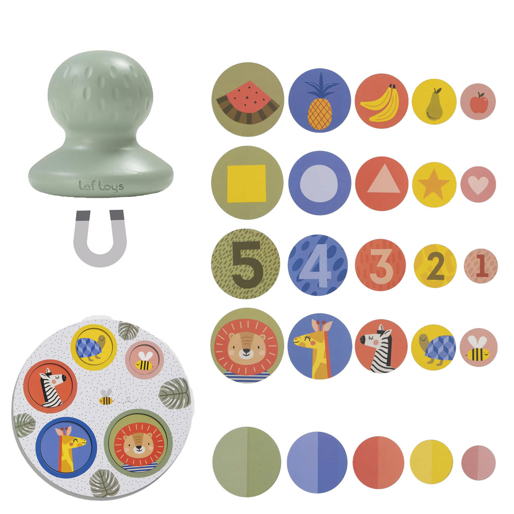 Taf Toys Magnetic Peek-A-Boo puzzle mágneses játék