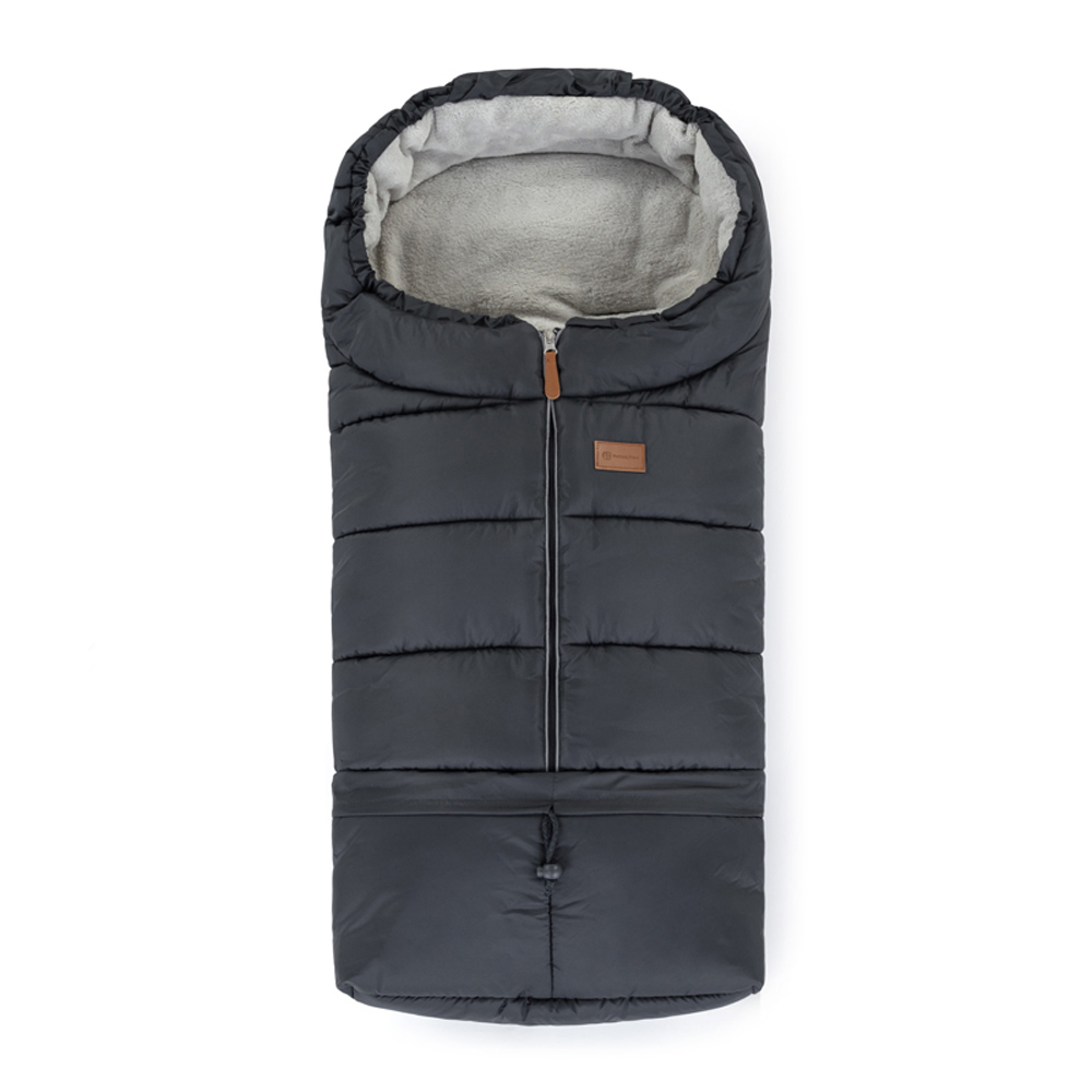 Petite&Mars Téli szett Jibot 3in1 bundazsák + Jasie kézmelegítő, Charcoal Grey