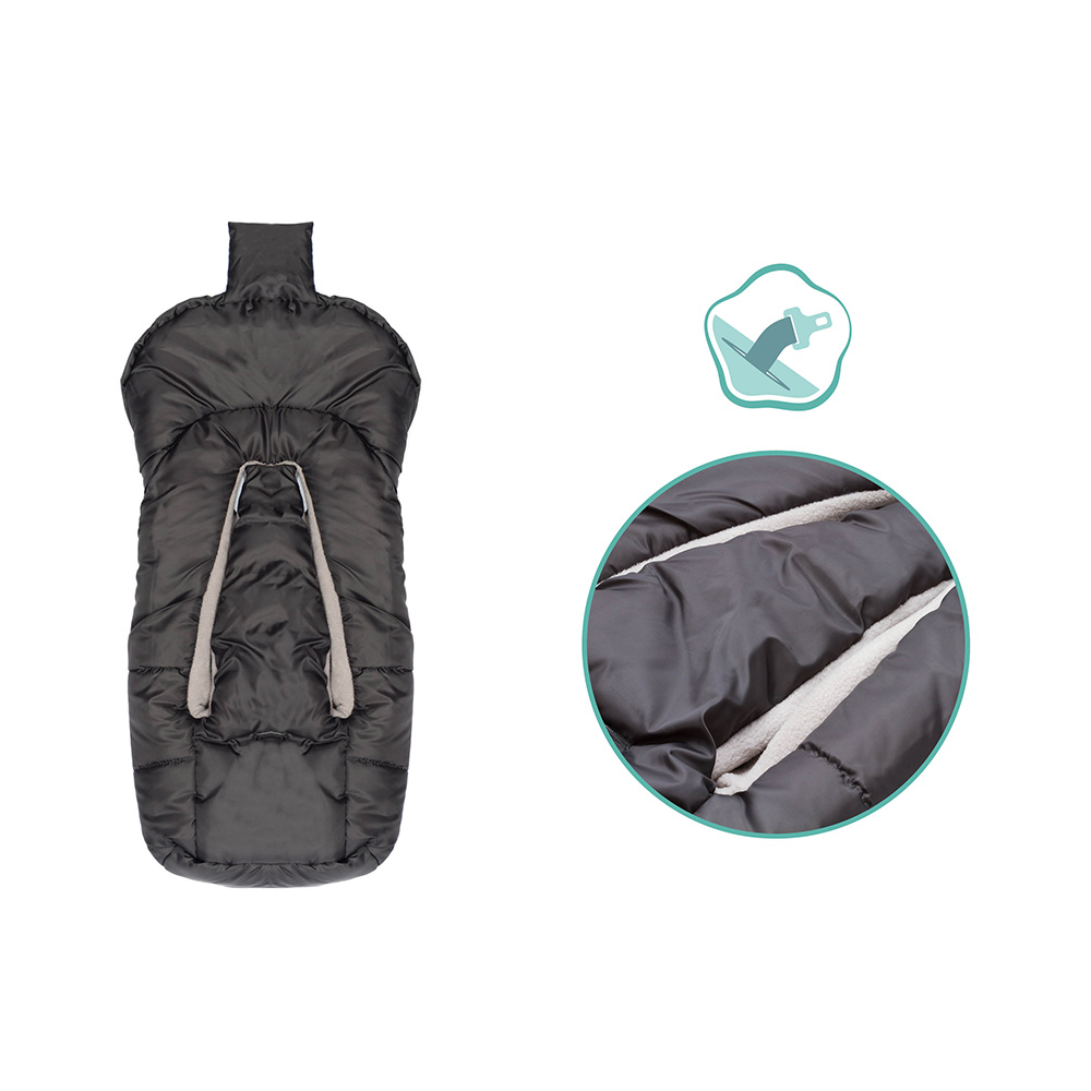 Fillikid Eco  Small bundazsák hordozóba szürke