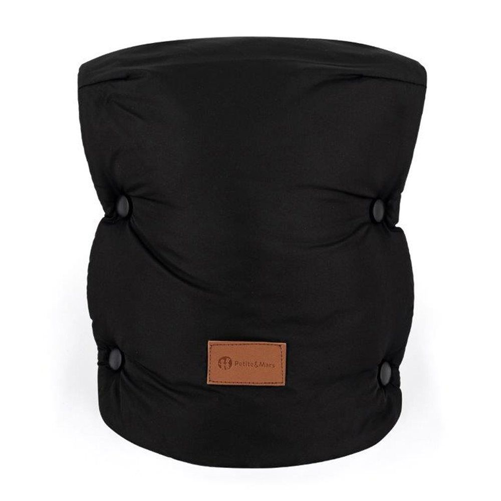 Petite&Mars Téli szett Jibot 3in1 bundazsák + Jasie kézmelegítő, Ink Black