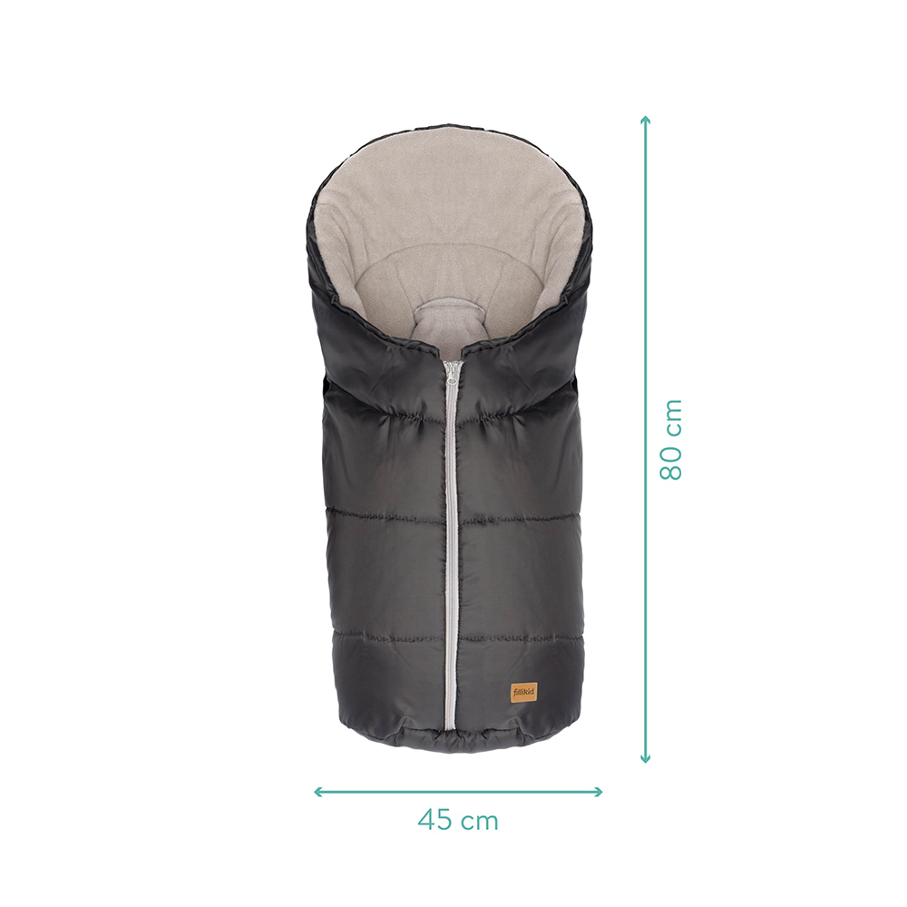 Fillikid Eco  Small bundazsák hordozóba szürke