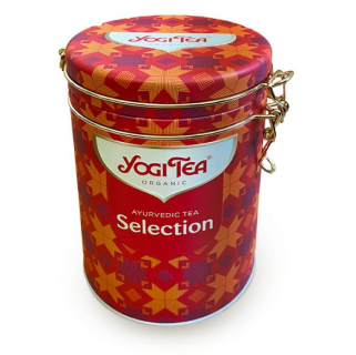 Yogi Tea Bio Teaválogatás fém díszdobozban 5x6db filter