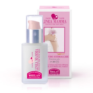 Helan Linea Mamma Májfoltok elleni bio arckrém UVA SPF30+ védelemmel, 30 ml