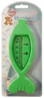 Baby Bruin halacskás fürdővíz hőmérő, zöld