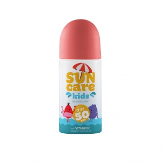SunCare Kids vízálló gyerek naptej stift C-vitaminnal SPF50, 50ml